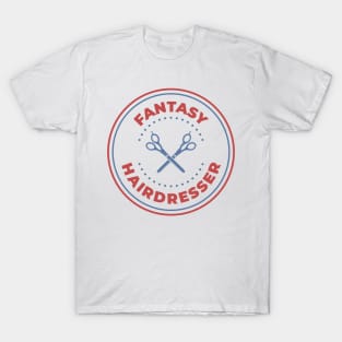 Fantasy hairdresser logo T-Shirt